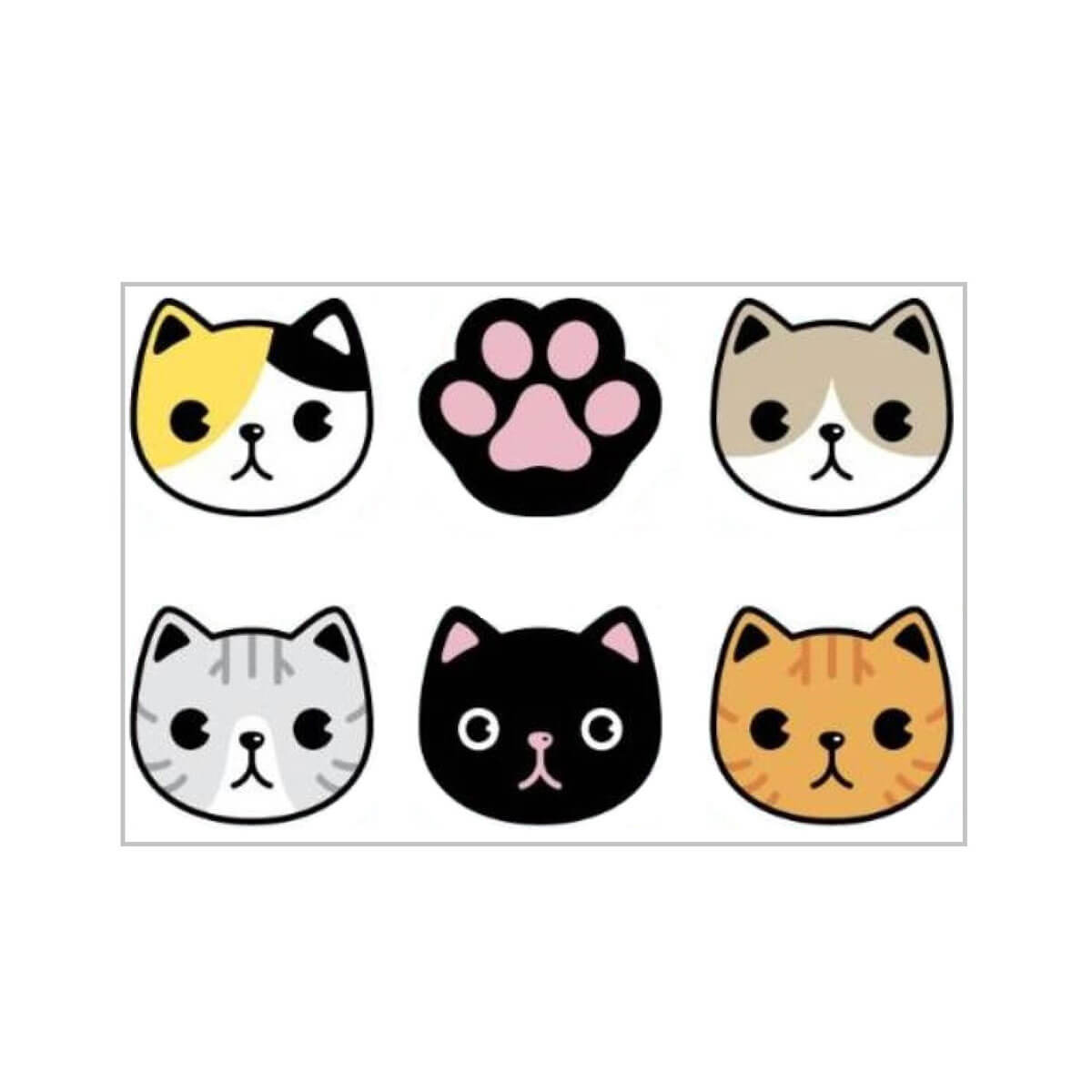 Happy Archie Mask Aroma Sticker (Blue)